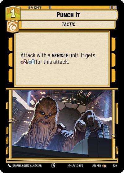 Punch It Foil (JTL 729) [Jump to Lightspeed]