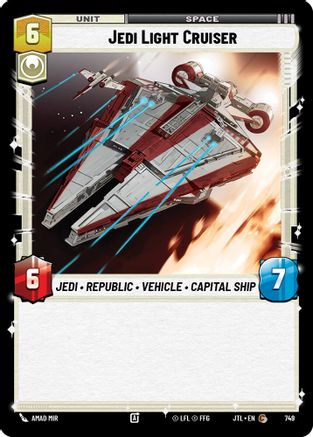 Jedi Light Cruiser (749) (749) [Jump to Lightspeed]