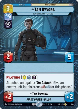 Tam Ryvora - Searching For Purpose (769) (Hyperspace Foil) (769) [Jump to Lightspeed]