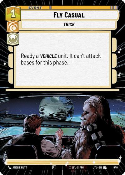 Fly Casual Hyperspace Foil (JTL 940) [Jump to Lightspeed]