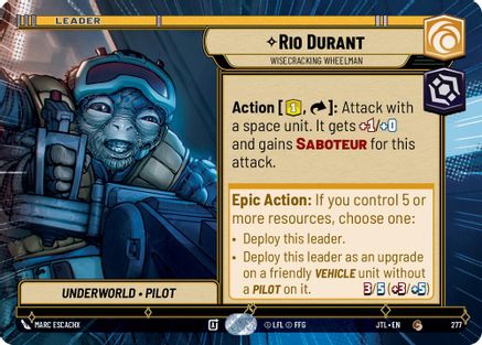 Rio Durant - Wisecrack Wheelman (277) (Hyperspace) (277) [Jump to Lightspeed]