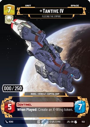 Tantive IV - Fleeing the Empire (1122) (Serialized) (1122) [Jump to Lightspeed]