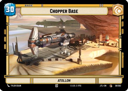 Chopper Base // TIE Fighter (029/262 // T01/T04) (029/262 // T01/T04) [Jump to Lightspeed]