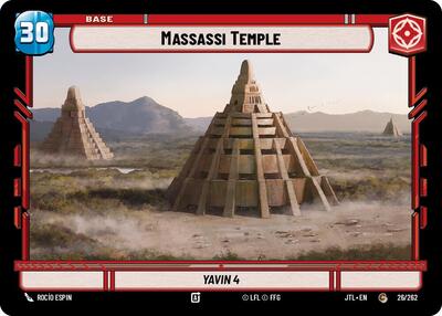 Massassi Temple Shield (JTL 026/262 // T04/T04) [Jump to Lightspeed]