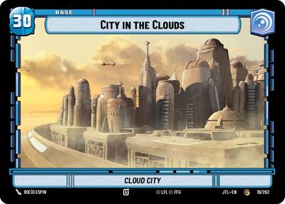 City in the Clouds X Wing (JTL 019/262 // T02/T04) [Jump to Lightspeed]