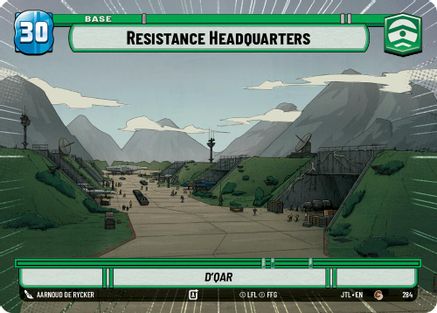 Resistance Headquarters // X-Wing (284 // T06) (Hyperspace) (284 // T06) [Jump to Lightspeed]