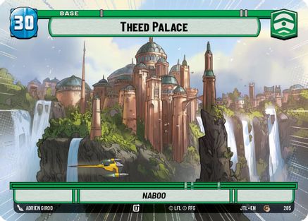 Theed Palace // TIE Fighter (285 // T05) (Hyperspace) (285 // T05) [Jump to Lightspeed]