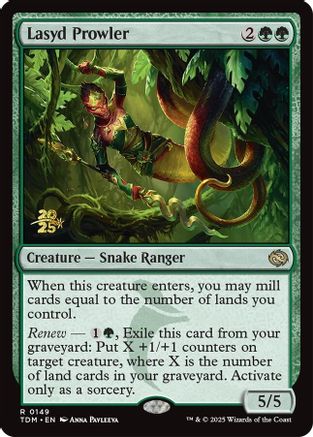 Lasyd Prowler [Tarkir: Dragonstorm Prerelease Promos]