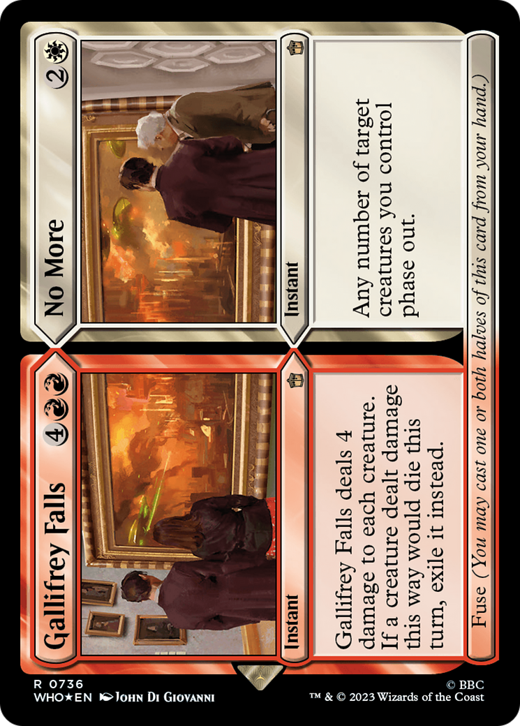 Gallifrey Falls // No More (Surge Foil) [Doctor Who]