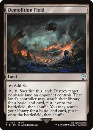 Demolition Field [FINAL FANTASY Commander]