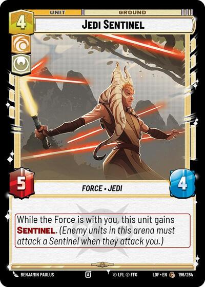 Jedi Sentinel (LOF 196/264) [Legends of the Force]