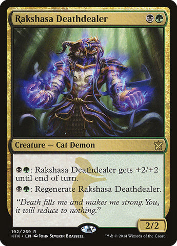 Rakshasa Deathdealer [Khans of Tarkir]