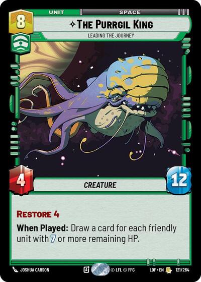 The Purrgil King Leading The Journey (LOF 121/264) [Legends of the Force]