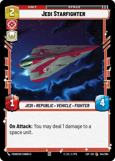 Jedi Starfighter (LOF 144/264) [Legends of the Force]
