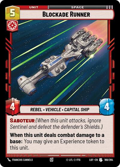 Blockade Runner (LOF 166/264) [Legends of the Force]