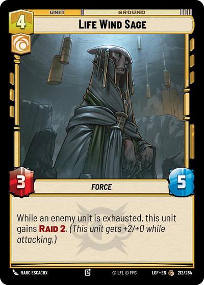 Life Wind Sage (LOF 212/264) [Legends of the Force]