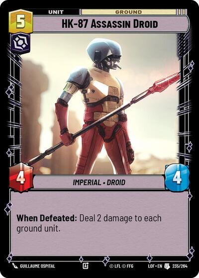 HK 87 Assassin Droid (LOF 235/264) [Legends of the Force]