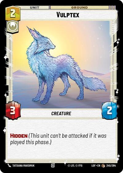 Vulptex (LOF 245/264) [Legends of the Force]