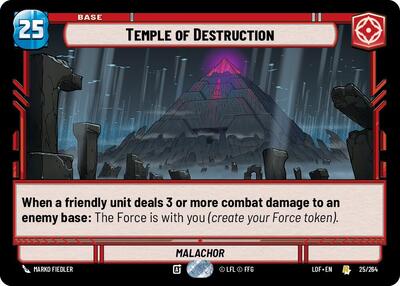 Temple of Destruction (LOF 025/264) [Legends of the Force]