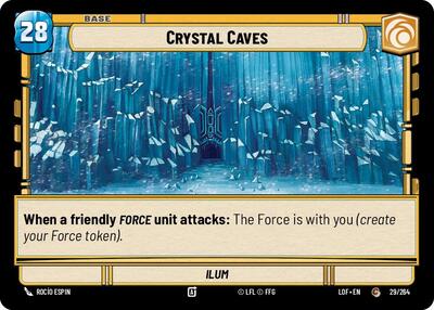 Crystal Caves Shield (LOF 029/264 // T02/T03) [Legends of the Force]