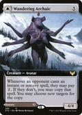 Wandering Archaic // Explore the Vastlands (Extended Art) [Strixhaven: School of Mages]
