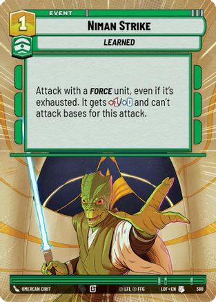 Niman Strike (388) (Hyperspace) (388) [Legends of the Force]