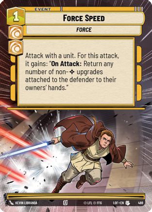 Force Speed (469) (Hyperspace) (469) [Legends of the Force]