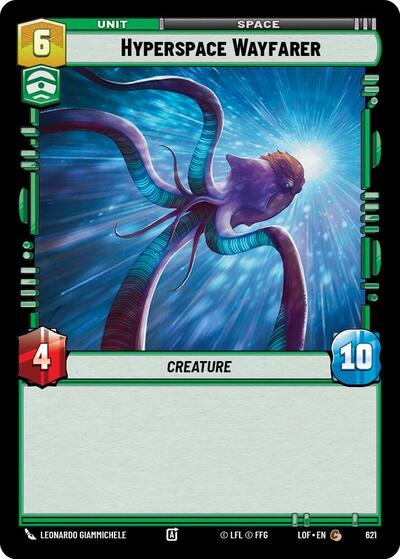 Hyperspace Wayfarer Foil (LOF 621) [Legends of the Force]