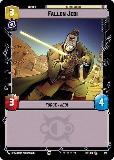 Fallen Jedi Foil (LOF 732) [Legends of the Force]