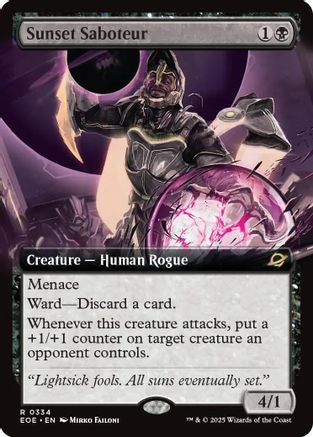 Sunset Saboteur (Extended Art) [Edge of Eternities]