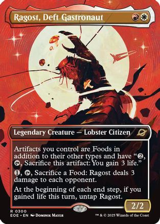 Ragost, Deft Gastronaut (Borderless) [Edge of Eternities]