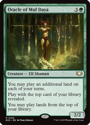Oracle of Mul Daya [Edge of Eternities Commander]