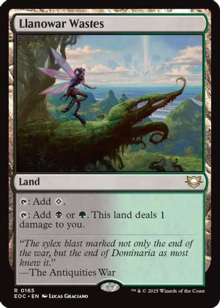 Llanowar Wastes [Edge of Eternities Commander]