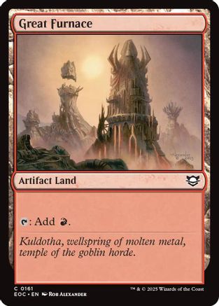 Great Furnace [Edge of Eternities Commander]