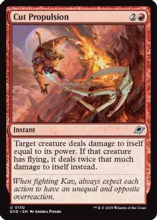 Cut Propulsion [Edge of Eternities]