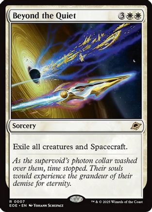 Beyond the Quiet [Edge of Eternities]