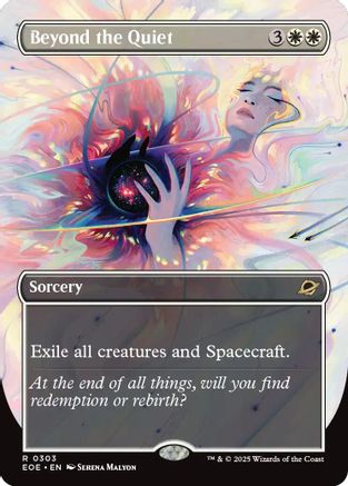 Beyond the Quiet (Borderless) [Edge of Eternities]