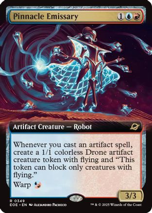 Pinnacle Emissary (Extended Art) [Edge of Eternities]