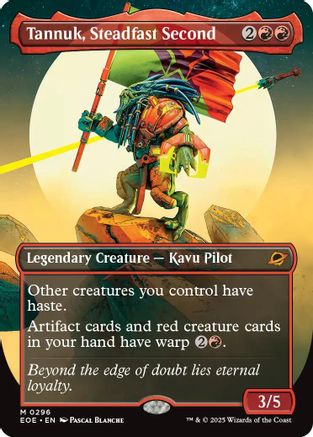 Tannuk, Steadfast Second (Borderless) [Edge of Eternities]