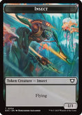 Insect // Golem (0013) Double-Sided Token [Edge of Eternities Commander Tokens]