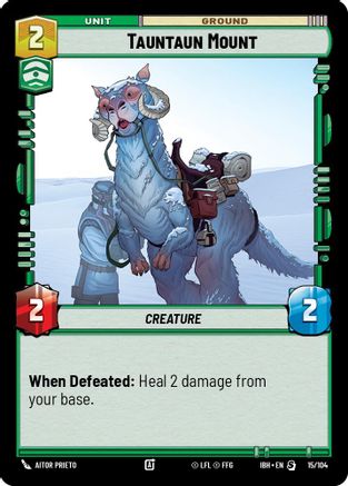 Tauntaun Mount (15/104) (15/104) [Intro Battle: Hoth]