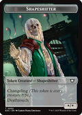 Shapeshifter // Golem (0013) Double-Sided Token [Edge of Eternities Commander Tokens]