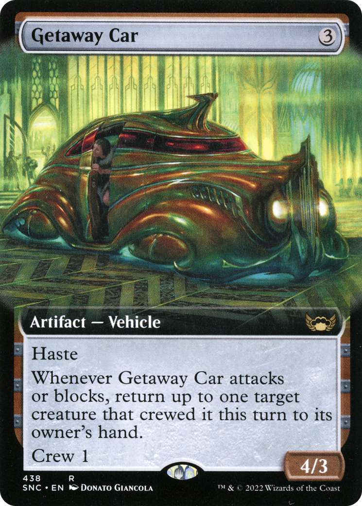 Getaway Car (Extended Art) [Streets of New Capenna]