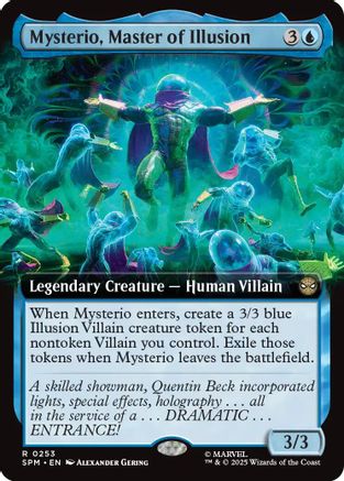 Mysterio, Master of Illusion (Extended Card) [Marvel's Spider-Man]