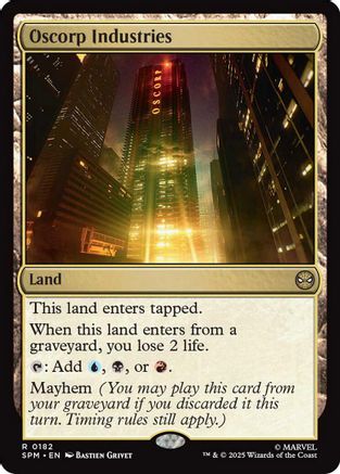 Oscorp Industries [Marvel's Spider-Man]