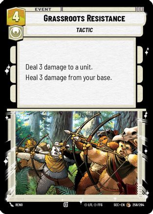Grassroots Resistance (258/264) (258/264) [Secrets of Power]