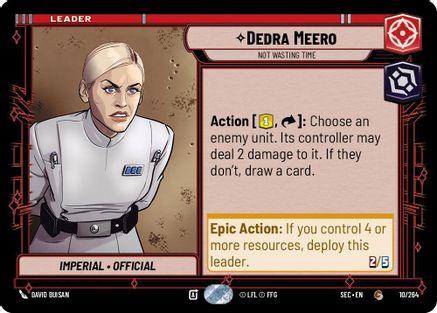 Dedra Meero (10/264) - Not Wasting Time (10/264) [Secrets of Power]