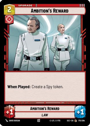 Ambition's Reward (175/264) (175/264) [Secrets of Power]