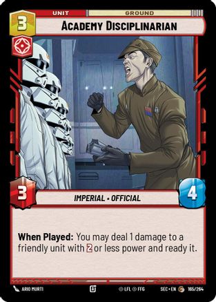 Academy Disciplinarian (165/264) (165/264) [Secrets of Power]