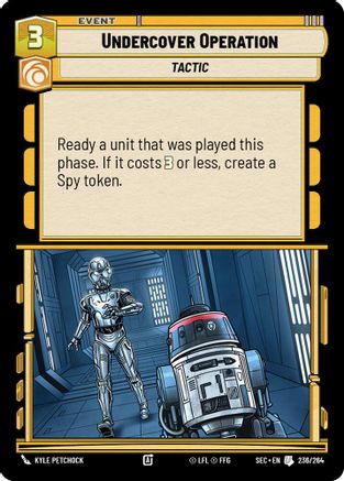 Undercover Operation (236/264) (236/264) [Secrets of Power]